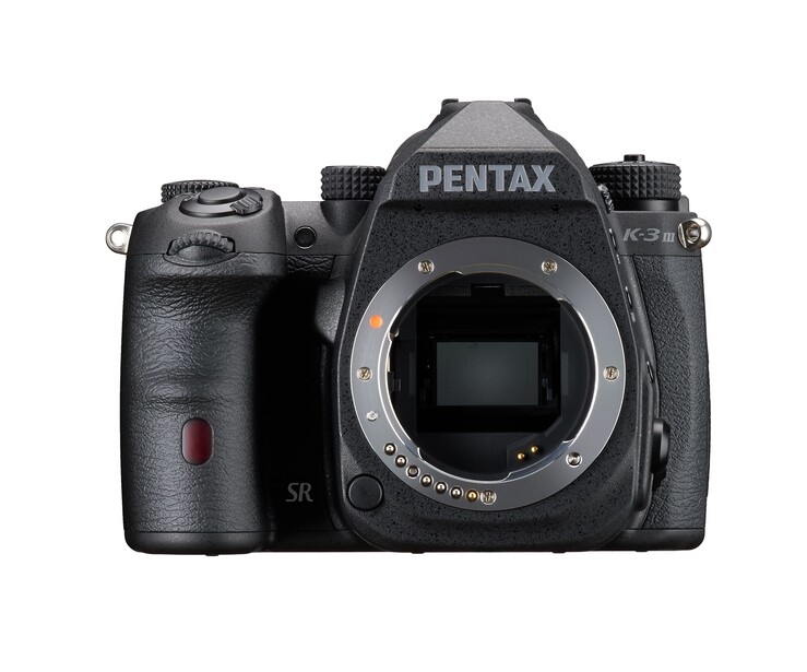 Front view of the Pentax K3 III Monochrome