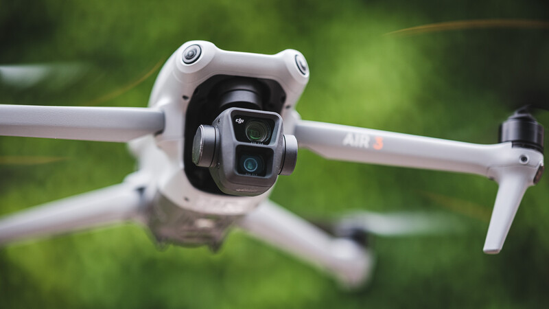 DJI Air 3 with a 24mm f/1.7 and a 70mm f/2.8 lenses