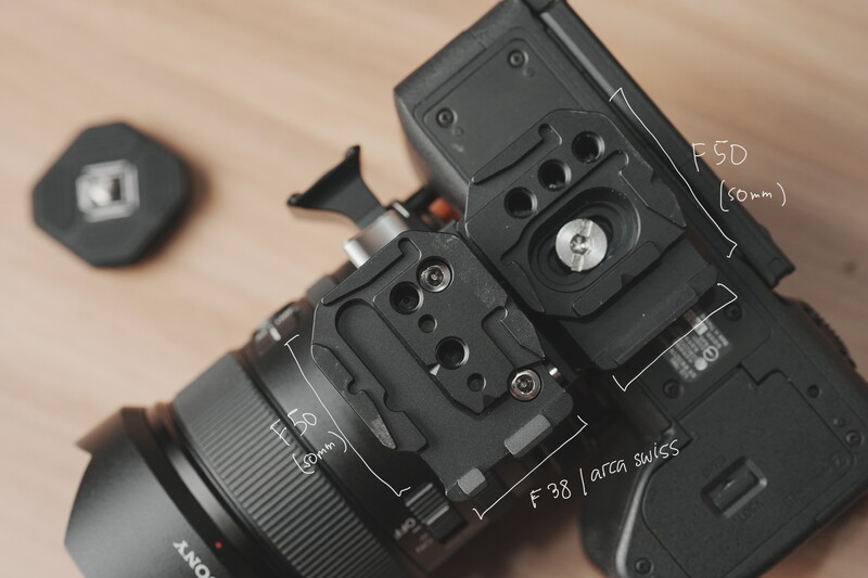 Canon EOS R5D camera body with Canon RF 24-105mm F4L lens mounted, displayed flat on beige surface.