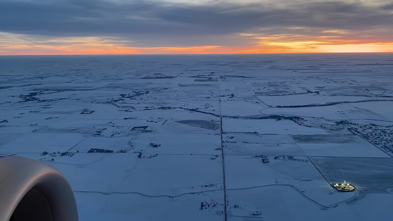 Flying over Colorado