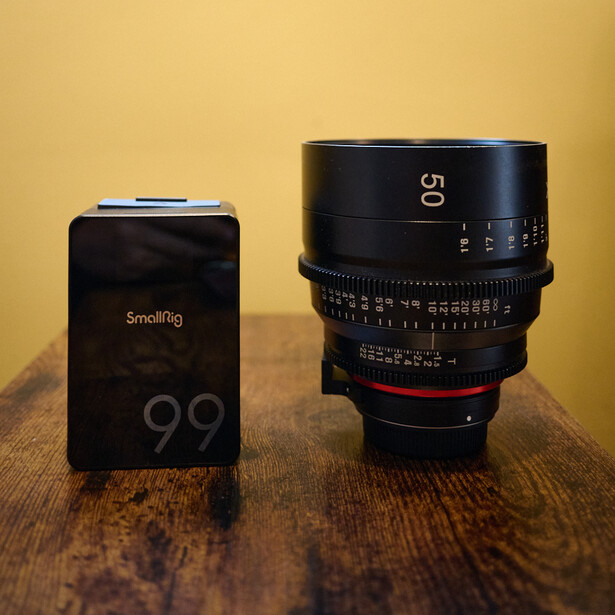 SmallRig Mini Batterie V-Mount VB99 Pro Avec Chargeur USB-C Rapide