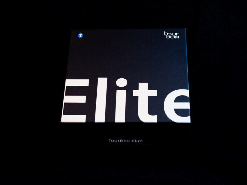 Screenshot of a product box or packaging display featuring the word "Elite" in large white sans-serif typography.