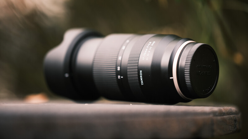 Fairly light and compact for a 25-105mm f/2.8 equivalent