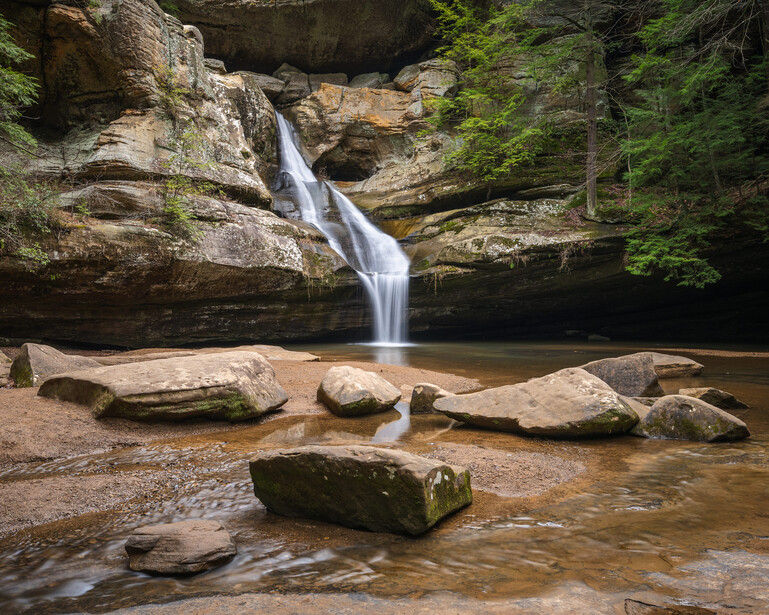 Cedar Falls in Hocking Hills, Ohio