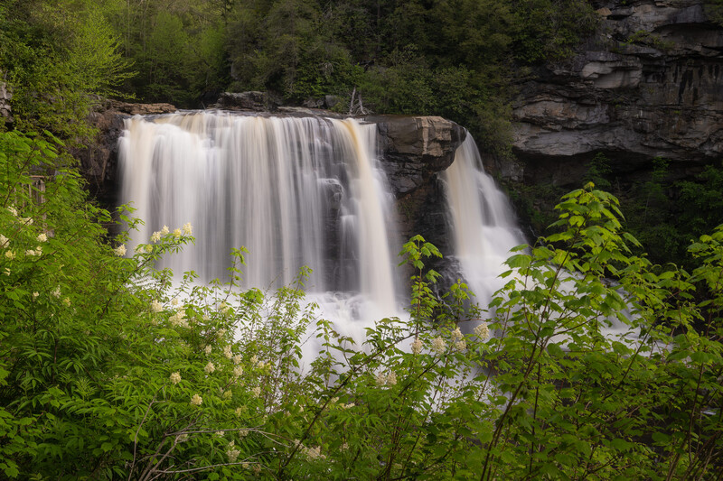 blackwater falls in west virginia