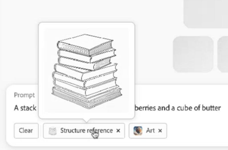 Illustration of a stack of books drawn in line art style.