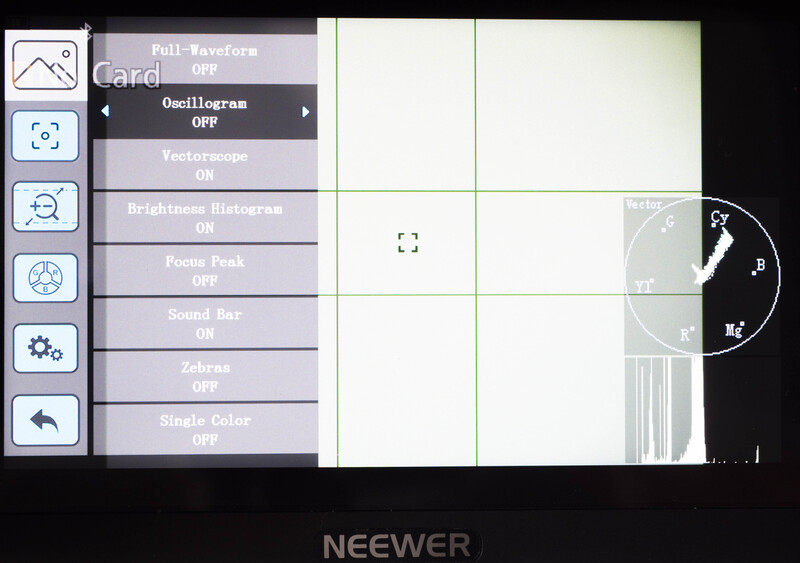 Screenshot of camera editing software menu showing various image processing options and tools.