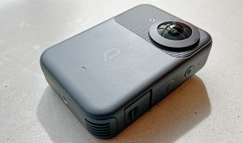 The USB-C port is now a separate flap on the side of the camera, making it much more useful than in the previous iteration.