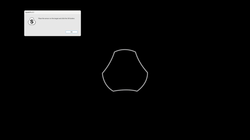 Screenshot showing an error message dialog box with an icon and text field on a black background.