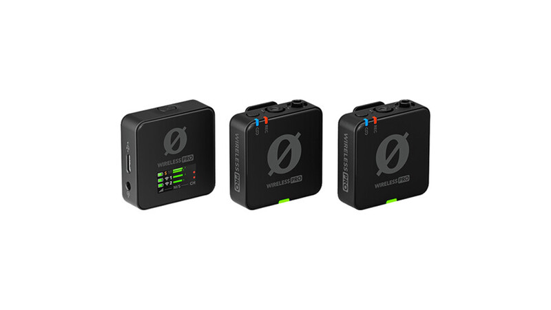 Three black wireless audio receiver units displayed side by side against a white background.