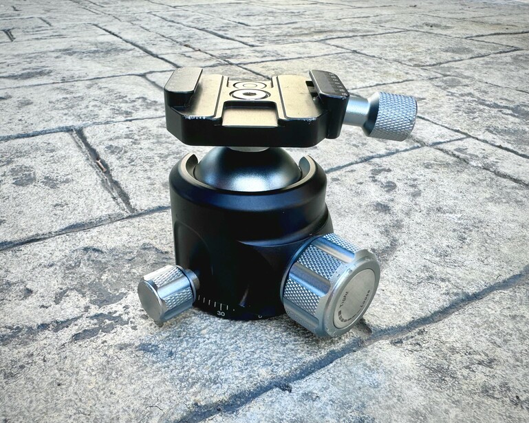broken ball head, bent screw clamp