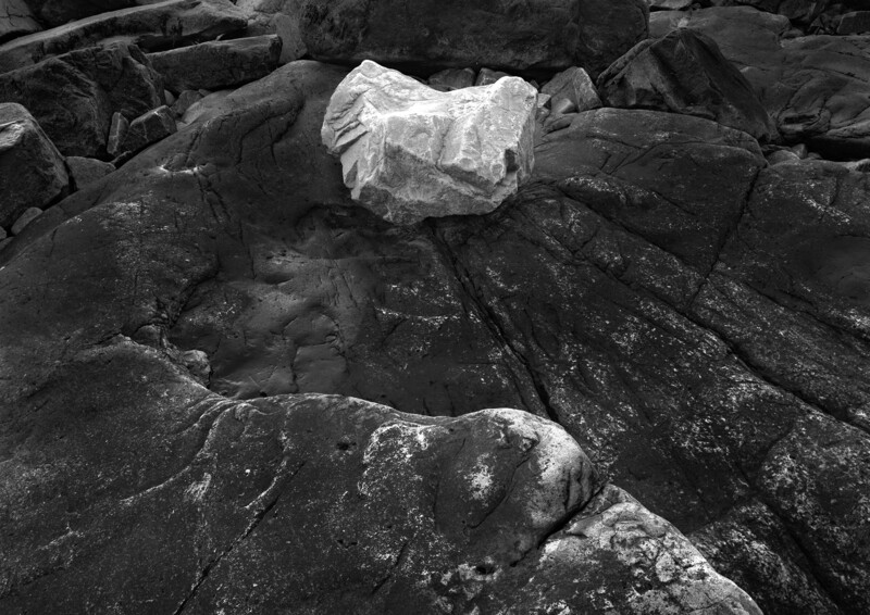 Floating Rock, Schoodic Head, Maine