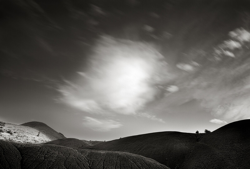 White Cloud over the Painted Hills