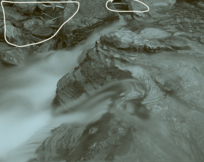 "Cascades, Baring Creek"