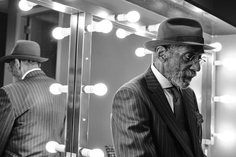 A portrait of jazz bassist, Maestro Ron Carter.