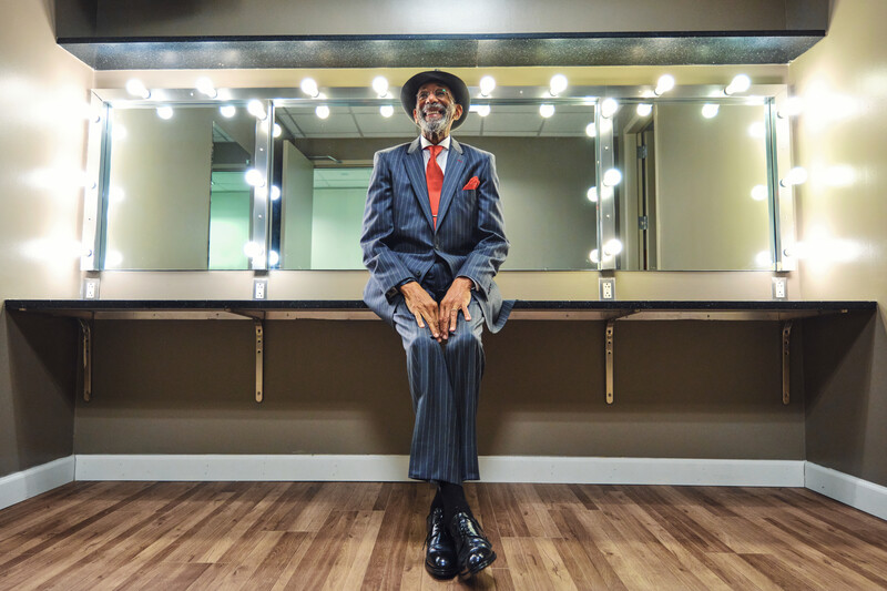 A portrait of jazz bassist, Maestro Ron Carter.