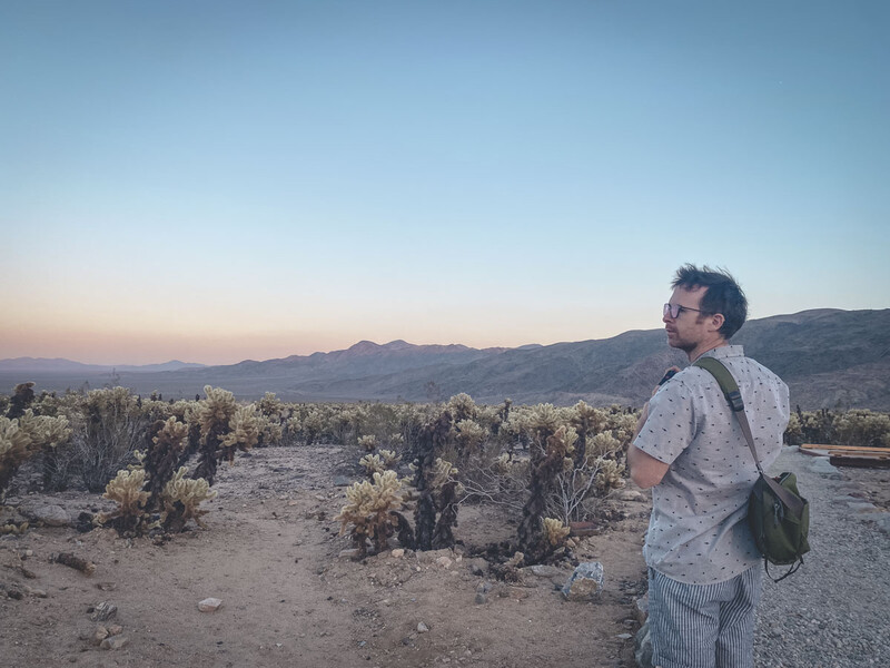 Exploring Joshua Tree National Park with the Bellroy Venture Camera Sling 10l