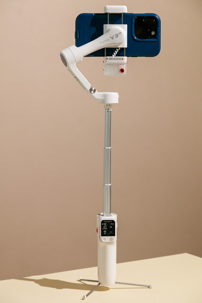 hohem isteady v3 スタビライザー ホワイト　箱付き Hohem iSteady V3 Foldable Gimbal Phone Stabilizer