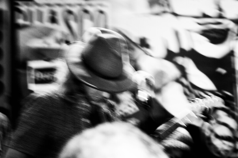 Movement and a guitarist