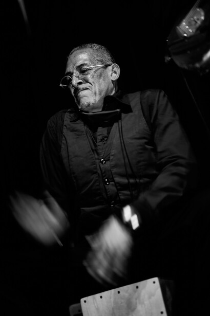 A percussionist
