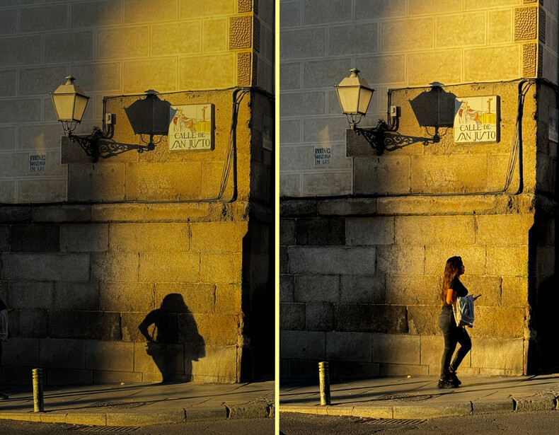 Street photography in Madrid, Spain.