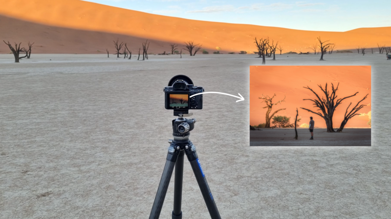 Wide Angle vs. Telephoto Lens View