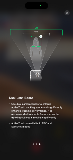 Diagram illustrating dual lens boost technology with overhead smartphone view and light ray visualization.
