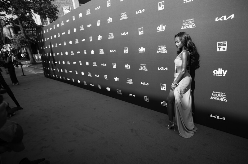 Chelley on a step and repeat