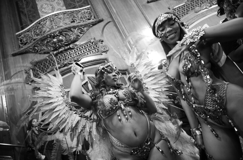 Women dressed for Carnival