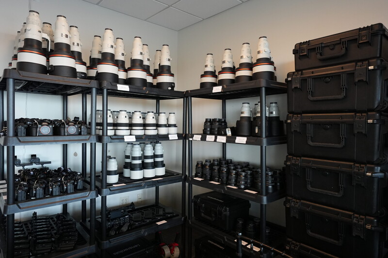 A collection of Sony Alpha gear for use at Super Bowl LX