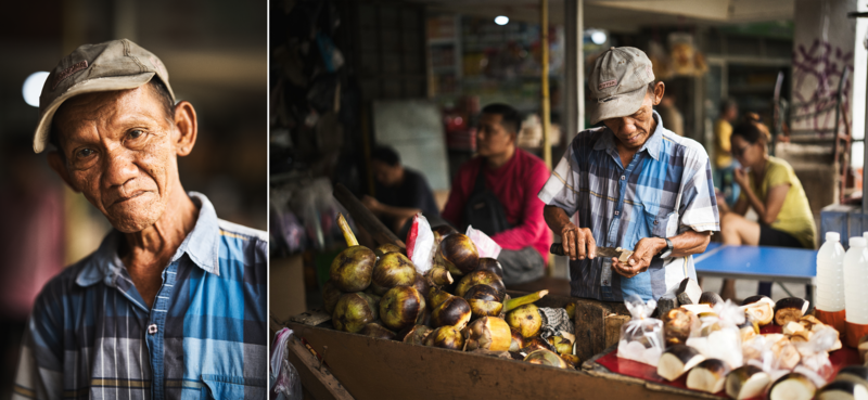 85mm vs 50mm side by side images