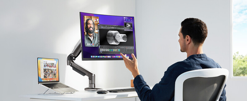 Huanuo FlowLift™ Single Monitor Mount (SS6 / HNSS6)