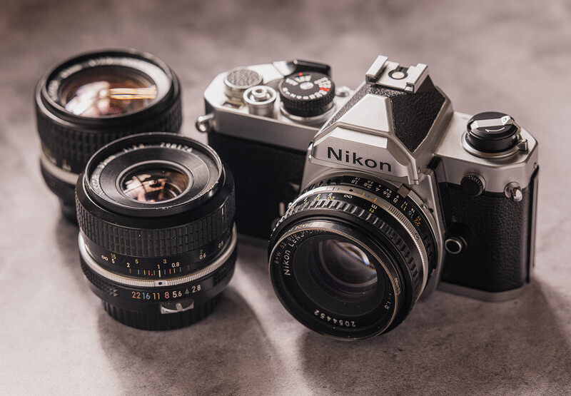 Nikon FM and lenses