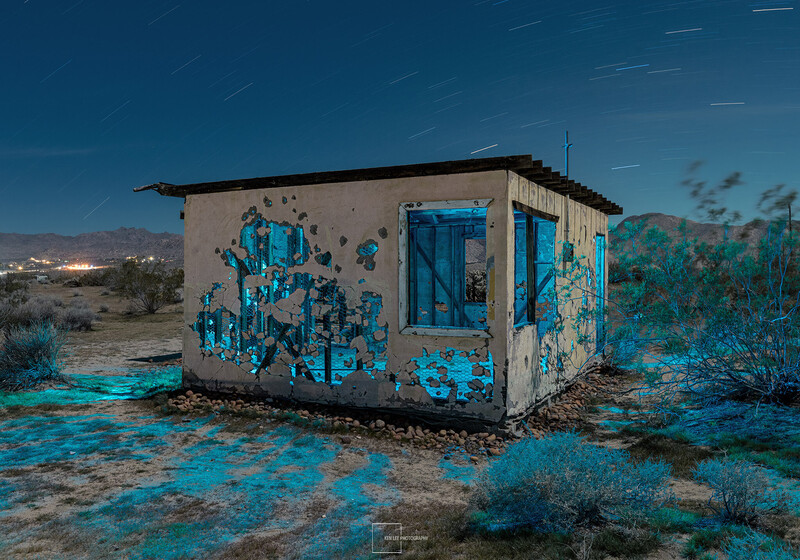I experimented with different colors and angles as well during the night.
