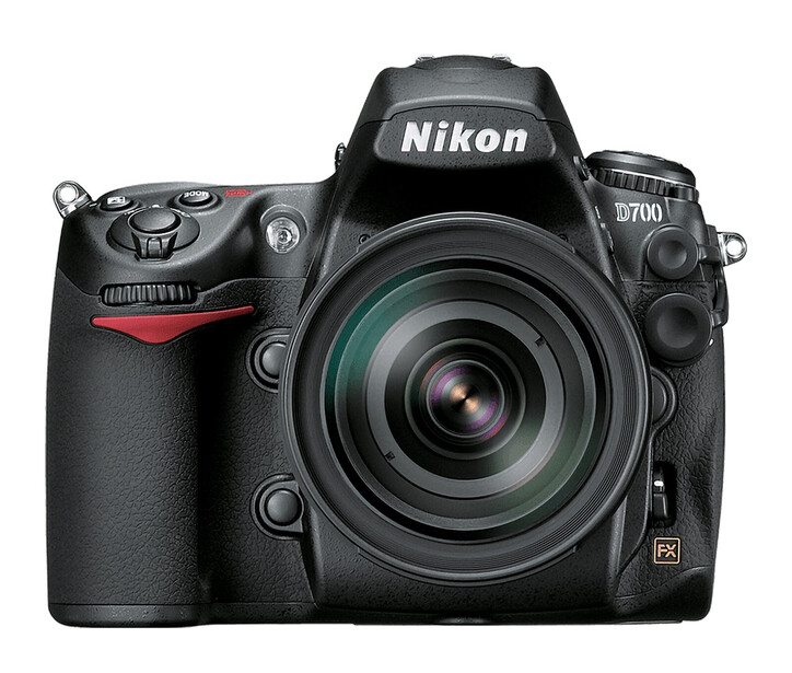 Nikon D700 DSLR full frame camera, one of the old classic cameras by Nikon.