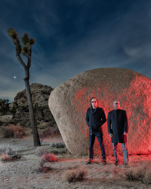 Night portrait in Joshua Tree National Park, California.