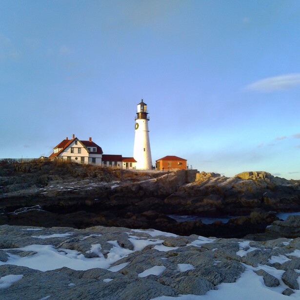 Portland Head Light with the Chuzhao Mini TLR.
