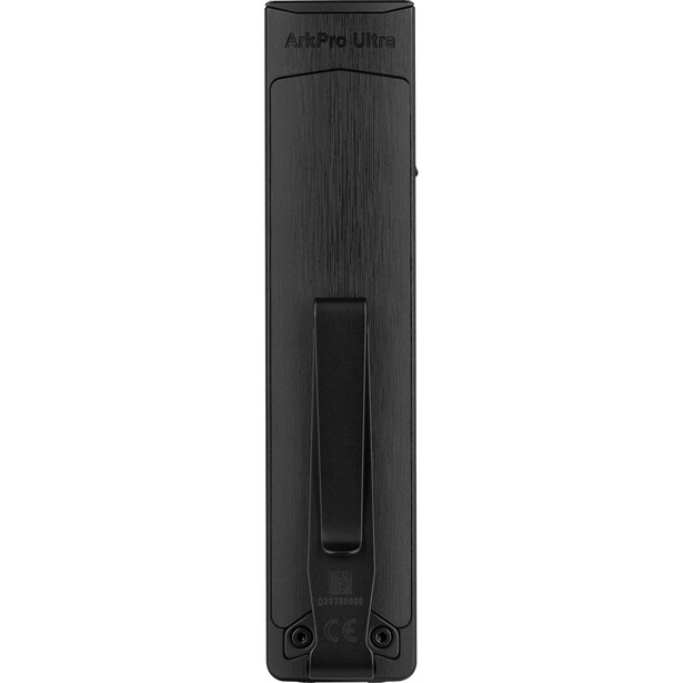 AirPro Ultra vertical tower speaker in black with dual drivers and control interface