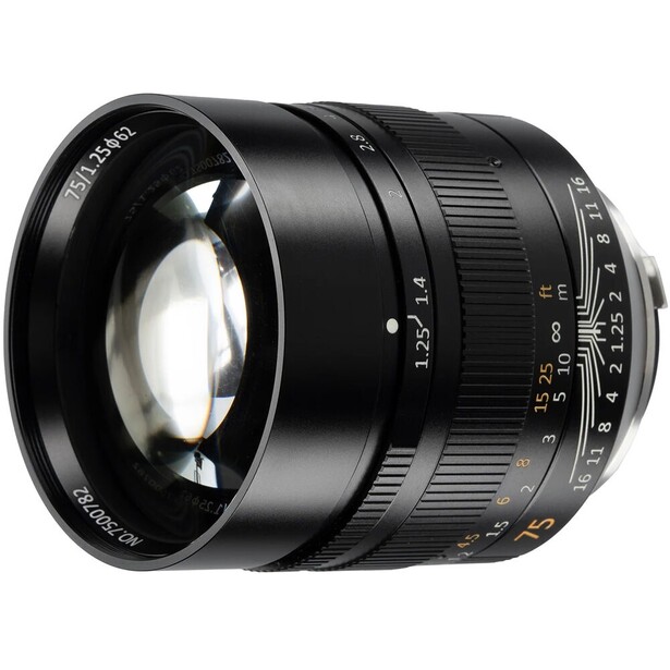 7Artisans 75mm f/1.25 II
