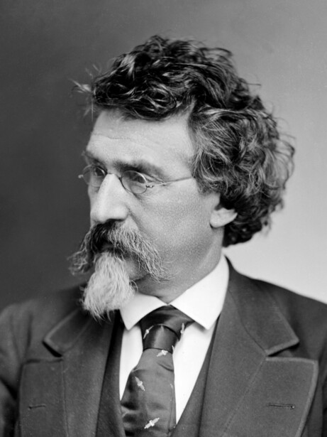 Mathew Brady around 1875, the year Congress appropriated $25,000 for the Civil War plates still in his hands and every dollar went to his creditors
