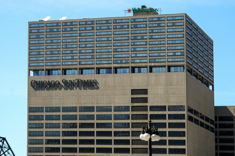 The Chicago Sun-Times building, photographed in 2006