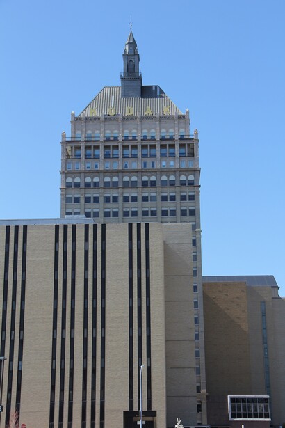 The Eastman Kodak headquarters tower in Rochester, New York
