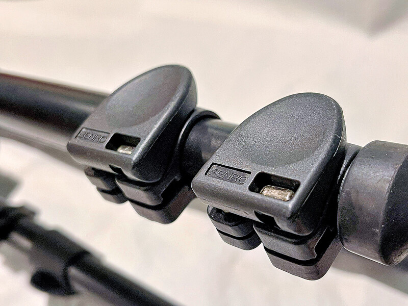 Lever locks from a Benro tripod.
