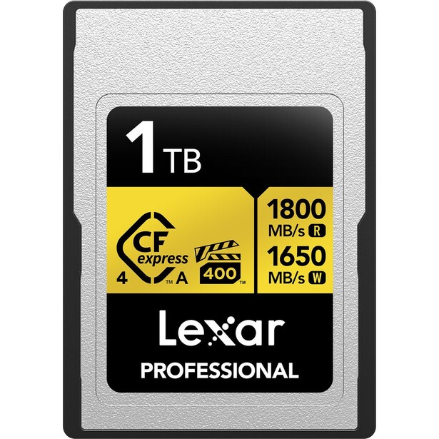 Lexar Professional GOLD CFexpress 4.0 Type A