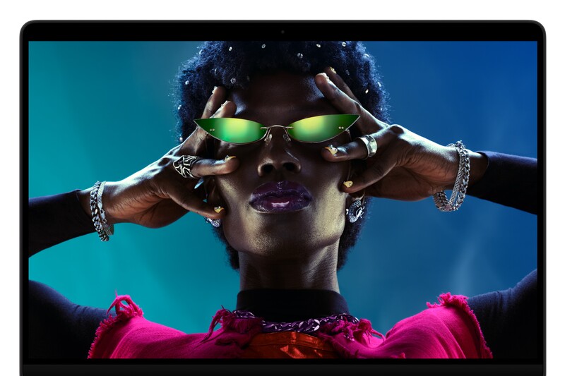 The 14.2-inch Liquid Retina XDR display holds 1,000 nits full screen and reaches 1,600 nits on HDR content.
