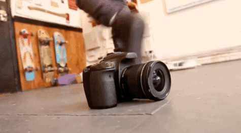 Casey Neistat Axes Canon 70D... Literally | Fstoppers