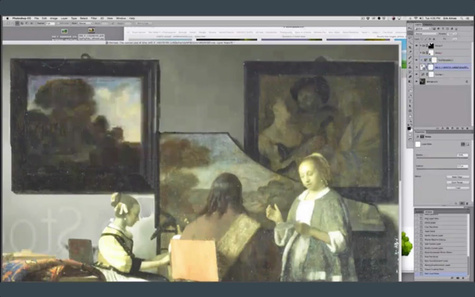 Erik Almas Asked to Recreate a Famous Vermeer Painting Using Stock