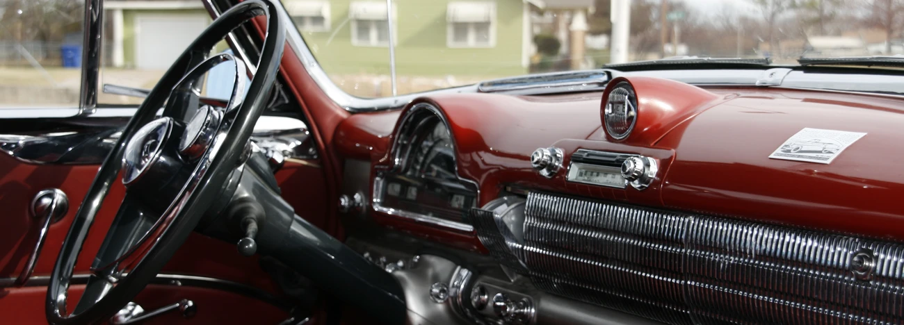 Automotive interiors of classics