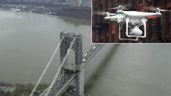 Two Drones Nearly Collide With NYPD Chopper