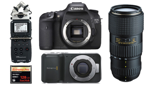Crazy Deal on Blackmagic Pocket Cinema Camera, Canon 7D Bodies and Kits, and SanDisk Media